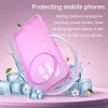 Phonesta AirFrost Back Cover Hülle für Nothing Phone (3a) Pro - Kaugummi-Rosa matt 3