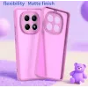 Phonesta AirFrost Back Cover Hülle für Xiaomi Redmi Note 15 4G/5G / Xiaomi Poco M8 - Kaugummi-Rosa matt 7