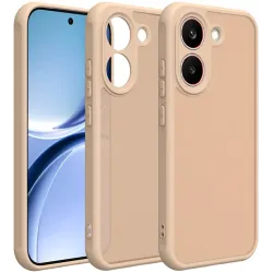 Phonesta AirFrost Back Cover Hülle für Xiaomi Poco X8 Pro - Sandsteinbeige matt