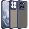 Phonesta AirFrost Back Cover Hülle für Motorola Edge 70 Fusion - Matt Blau 0