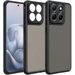 Phonesta AirFrost Back Cover Hülle für Motorola Edge 70 Fusion - Mattschwarz