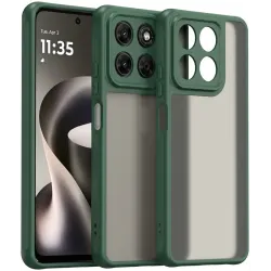 Phonesta AirFrost Back Cover Hülle für Motorola Moto G47/G37/G37 Power - Matt Grün