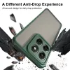 Phonesta AirFrost Back Cover Hülle für Motorola Moto G47/G37/G37 Power - Matt Grün 3
