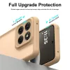 Phonesta AirFrost Back Cover Hülle für Motorola Moto G47/G37/G37 Power - Sandsteinbeige matt 2