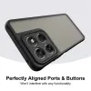 Phonesta AirFrost Back Cover Hülle für Motorola Moto G47/G37/G37 Power - Mattschwarz 4