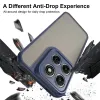 Phonesta AirFrost Back Cover Hülle für Motorola Moto G87/G77/G76 - Matt Blau 3