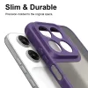 Phonesta AirFrost Back Cover Hülle für Motorola Moto G87/G77/G76 - Matt Lila 5