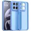 Phonesta AirFrost Back Cover Hülle für Motorola Moto G87/G77/G76 - Saphirblau matt 0