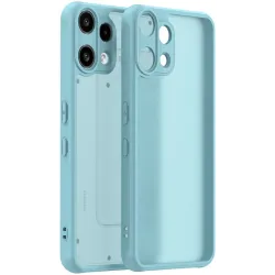 Phonesta AirFrost Back Cover Hülle für Nothing Phone (3a) Lite - Eisblau matt
