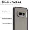 Phonesta AirFrost Back Cover Hülle für Nothing Phone (4a) - Mattschwarz 6