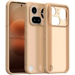 Phonesta AirFrost Back Cover Hülle für Nothing Phone (4a) Pro - Sandsteinbeige matt
