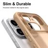 Phonesta AirFrost Back Cover Hülle für Nothing Phone (4a) Pro - Sandsteinbeige matt 5