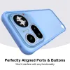 Phonesta AirFrost Back Cover Hülle für Nothing Phone (4a) Pro - Saphirblau matt 4
