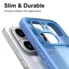 Phonesta AirFrost Back Cover Hülle für Nothing Phone (4a) Pro - Saphirblau matt 5