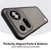 Phonesta AirFrost Back Cover Hülle für Nothing Phone (4a) Pro - Mattschwarz 4