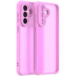 Phonesta AirFrost Back Cover Hülle für Samsung Galaxy A57 - Kaugummi-Rosa matt
