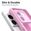 Phonesta AirFrost Back Cover Hülle für Sony Xperia 1 VIII - Kaugummi-Rosa matt 5