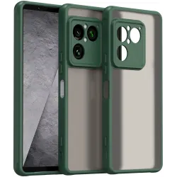 Phonesta AirFrost Back Cover Hülle für Sony Xperia 1 VIII - Matt Grün