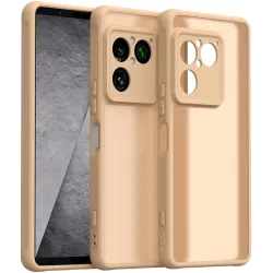 Phonesta AirFrost Back Cover Hülle für Sony Xperia 1 VIII - Sandsteinbeige matt