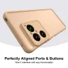 Phonesta AirFrost Back Cover Hülle für Sony Xperia 1 VIII - Sandsteinbeige matt 4