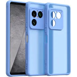 Phonesta AirFrost Back Cover Hülle für Sony Xperia 1 VIII - Saphirblau matt