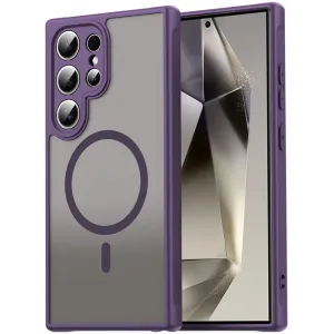 Phonesta AirFrost Back Cover Hülle mit MagSafe für Samsung Galaxy S25 Ultra - Matt Lila