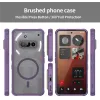 Phonesta AirFrost Back Cover Hülle mit MagSafe für Nothing Phone (3a) - Matt Lila 7