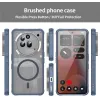Phonesta AirFrost Back Cover Hülle mit MagSafe für Nothing Phone (3a) Pro - Matt Blau 7
