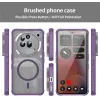 Phonesta AirFrost Back Cover Hülle mit MagSafe für Nothing Phone (3a) Pro - Matt Lila 7