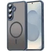 Phonesta AirFrost Back Cover Hülle mit MagSafe für Samsung Galaxy S25/S24 - Matt Blau