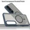 Phonesta AirFrost Back Cover Hülle mit MagSafe für Sony Xperia 1 VII - Matt Blau 4