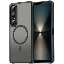 Phonesta AirFrost Back Cover Hülle mit MagSafe für Sony Xperia 1 VII - Mattschwarz