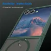 Phonesta AirFrost Back Cover Hülle mit MagSafe für Samsung Galaxy Z Flip 7 - Matt Grün 6