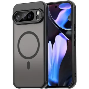 Phonesta AirFrost Back Cover Hülle mit MagSafe für Google Pixel 10 Pro XL - Mattschwarz