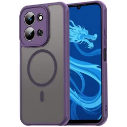 Phonesta AirFrost Back Cover Hülle mit MagSafe für Xiaomi Redmi 15C - Matt Lila