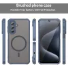 Phonesta AirFrost Back Cover Hülle mit MagSafe für Samsung Galaxy A17/A26 - Matt Blau 1