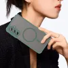 Phonesta AirFrost Back Cover Hülle mit MagSafe für Samsung Galaxy A17/A26 - Matt Grün 2