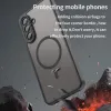 Phonesta AirFrost Back Cover Hülle mit MagSafe für Samsung Galaxy A17/A26 - Mattschwarz 3