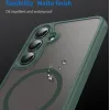 Phonesta AirFrost Back Cover Hülle mit MagSafe für Samsung Galaxy S25 FE - Matt Grün 7