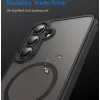 Phonesta AirFrost Back Cover Hülle mit MagSafe für Samsung Galaxy S25 FE - Mattschwarz 7
