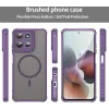 Phonesta AirFrost Back Cover Hülle mit MagSafe für Motorola Moto G56 - Matt Lila 1