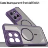 Phonesta AirFrost Back Cover Hülle mit MagSafe für Motorola Moto G56 - Matt Lila 4
