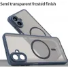 Phonesta AirFrost Back Cover Hülle mit MagSafe für Samsung Galaxy A07 4G - Matt Blau 4