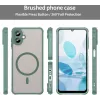 Phonesta AirFrost Back Cover Hülle mit MagSafe für Samsung Galaxy A07 4G - Matt Grün 1