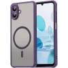 Phonesta AirFrost Back Cover Hülle mit MagSafe für Samsung Galaxy A07 4G - Matt Lila 0