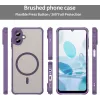 Phonesta AirFrost Back Cover Hülle mit MagSafe für Samsung Galaxy A07 4G - Matt Lila 1