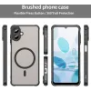 Phonesta AirFrost Back Cover Hülle mit MagSafe für Samsung Galaxy A07 4G - Mattschwarz 1