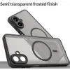 Phonesta AirFrost Back Cover Hülle mit MagSafe für Samsung Galaxy A07 4G - Mattschwarz 4