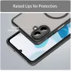 Phonesta AirFrost Back Cover Hülle mit MagSafe für Samsung Galaxy A07 4G - Mattschwarz 5