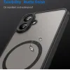 Phonesta AirFrost Back Cover Hülle mit MagSafe für Samsung Galaxy A07 4G - Mattschwarz 6